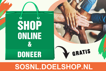 Shop online & doneer